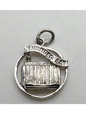 Sterling Silver Thunder Bay Charm, Port Arthur Ontario Souvenir